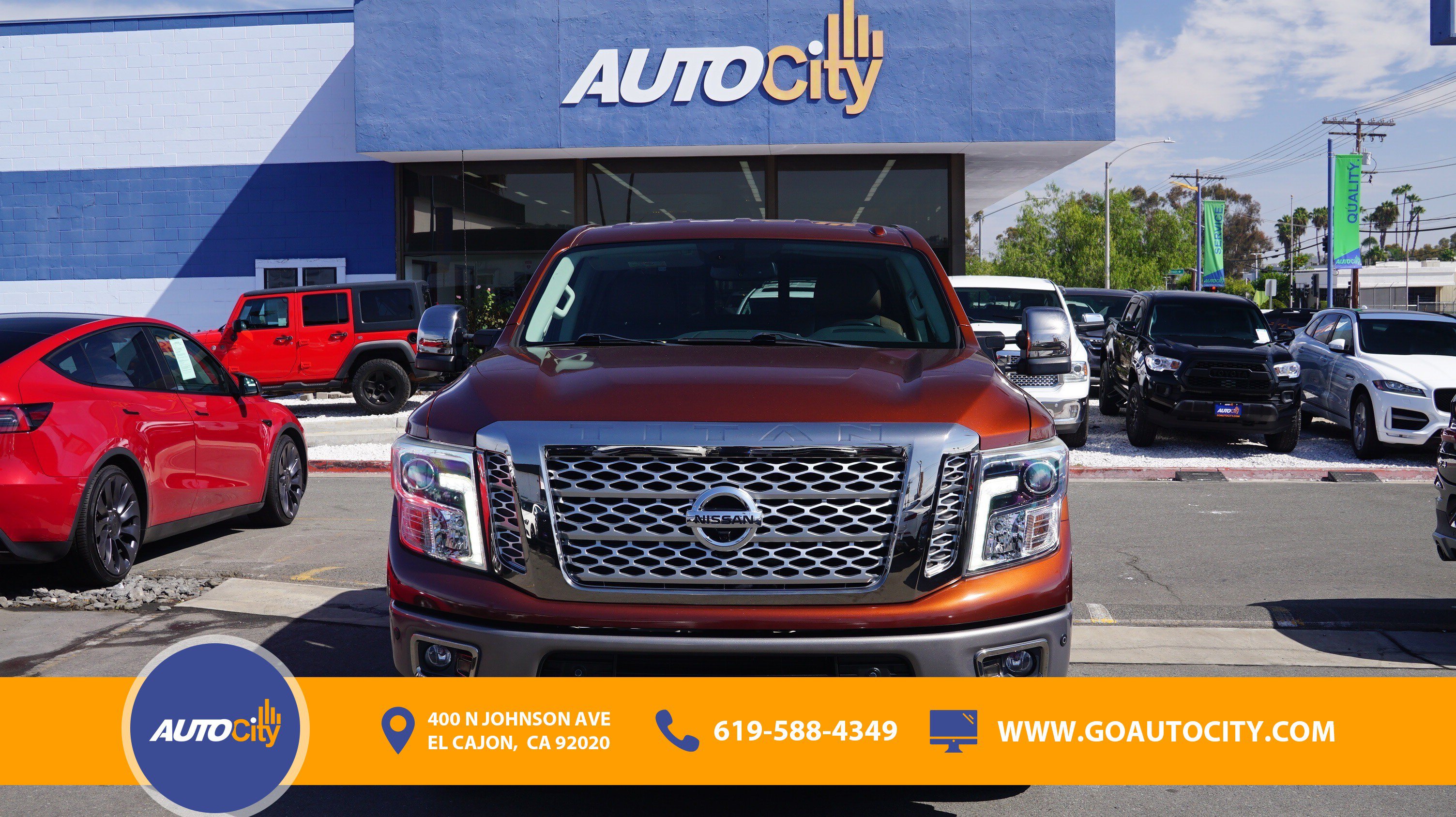 Used 2018 Nissan Titan Platinum Reserve w/ Platinum Utility Package AWD/4WD image 4