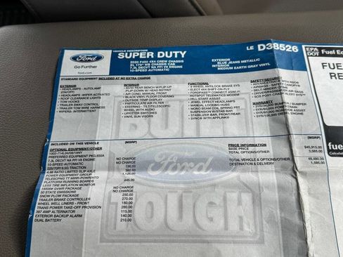 Used 2020 Ford F450 XL w/ Power Equipment Group image 42