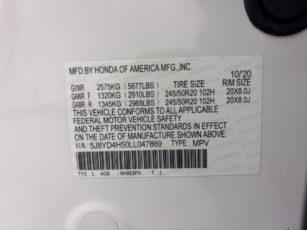 Used 2020 Acura MDX w/ Technology Package AWD/4WD image 24