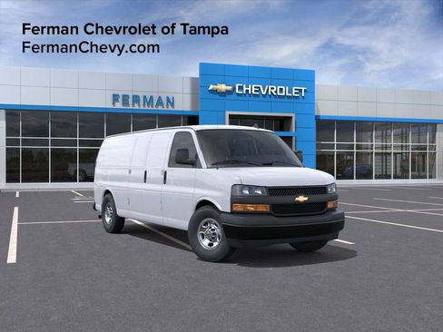 New 2025 Chevrolet Express 3500 Work Van w/ Driver Convenience Package image 1