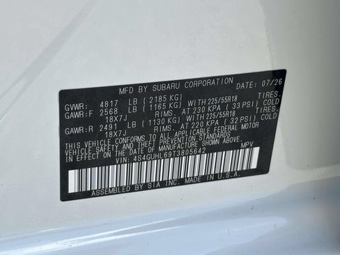 New 2026 Subaru Crosstrek 2.5i Limited w/ Crosstrek Mirror Package AWD/4WD image 15