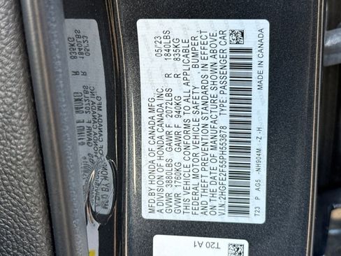 Used 2023 Honda Civic Sport image 34