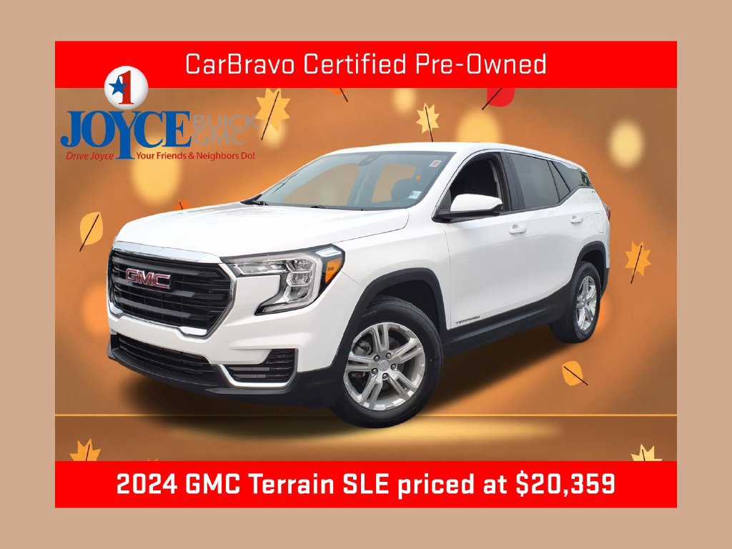 Certified 2024 GMC Terrain SLE FWD 360° Tour