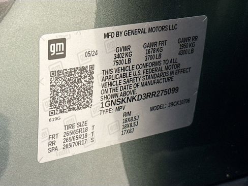 Used 2024 Chevrolet Tahoe LT AWD/4WD image 36