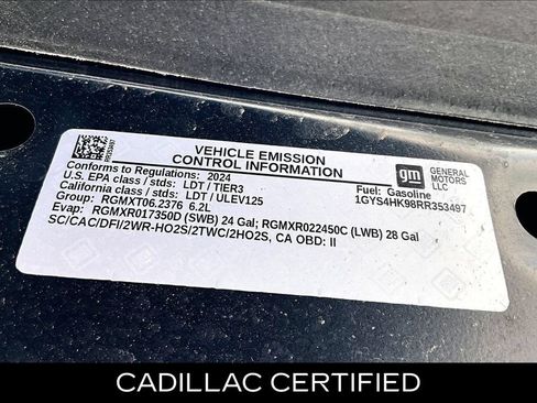 Used 2024 Cadillac Escalade V w/ Heavy-Duty Trailer Package AWD/4WD image 29