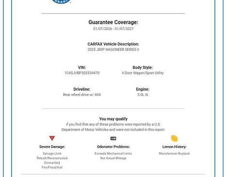 Used 2025 Jeep Wagoneer Series II image 52