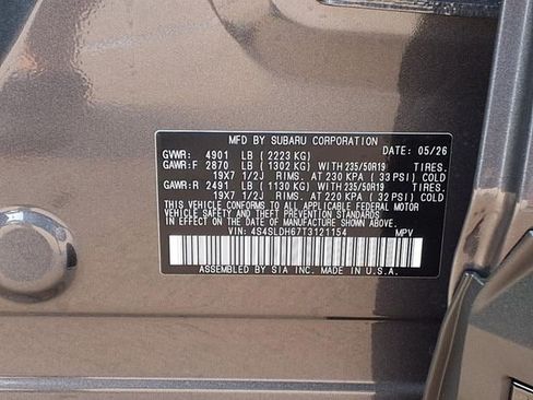 New 2026 Subaru Forester Sport w/ Onyx Edition AWD/4WD image 10