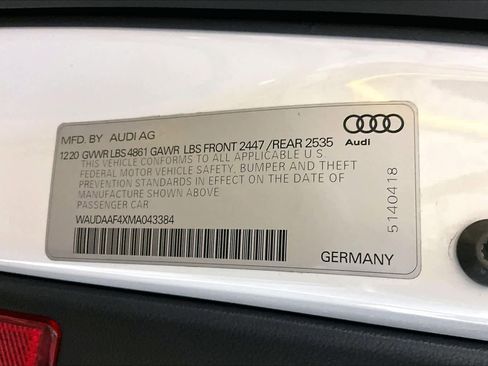 Used 2021 Audi A4 2.0T Premium w/ Convenience Package AWD/4WD image 34