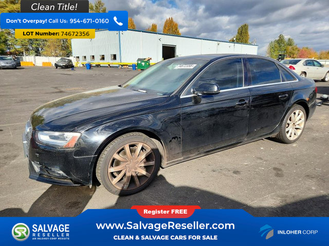 Used 2013 Audi A4 2.0T Premium Plus w/ Premium Plus Pkg AWD/4WD image 1