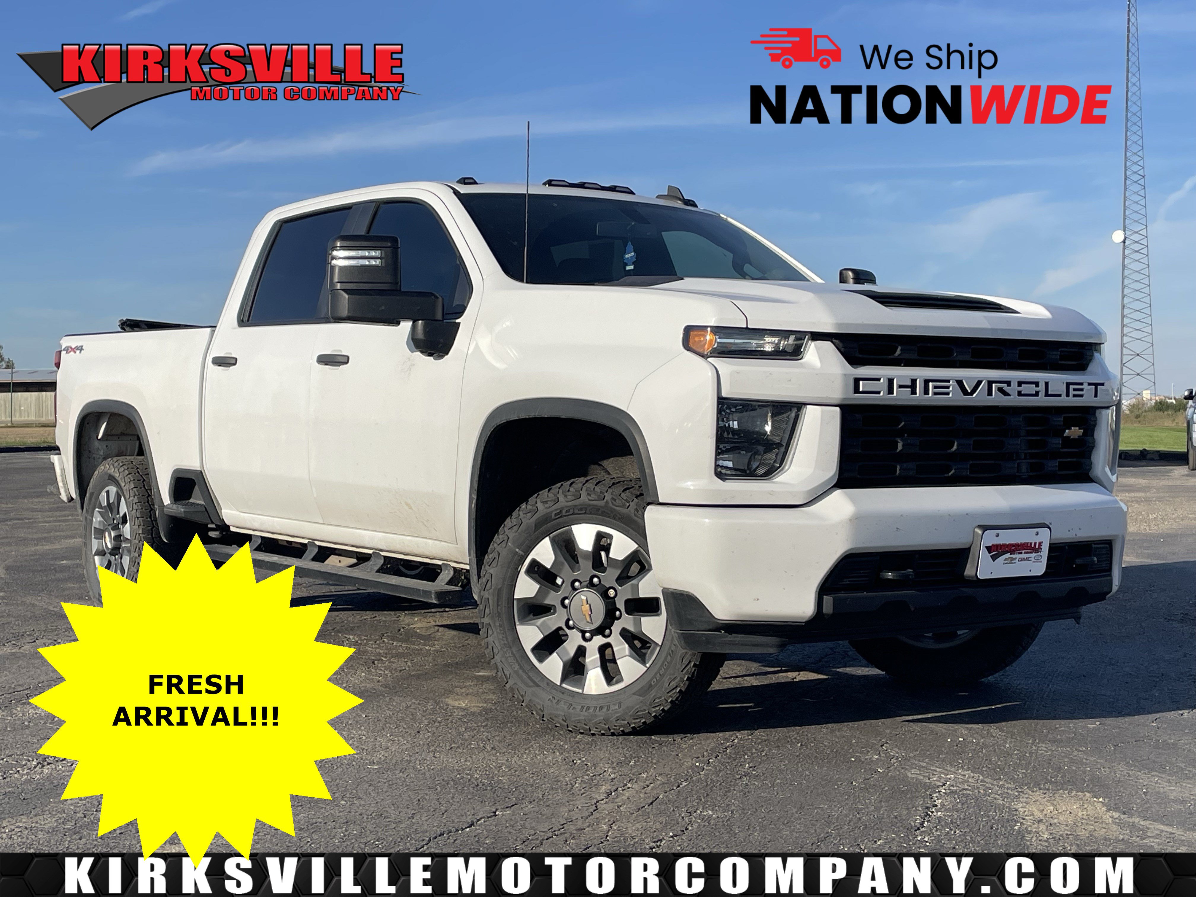 Used 2021 Chevrolet Silverado 2500 Custom w/ Custom Value Package AWD/4WD image 1