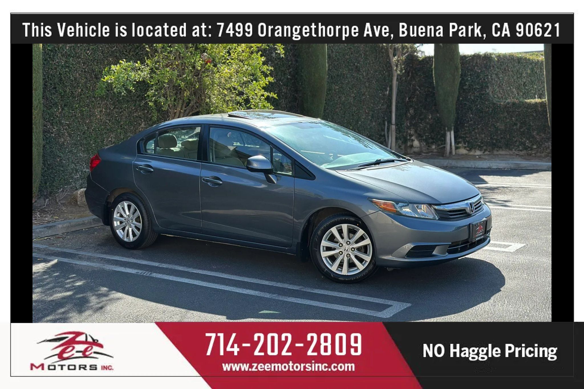 Used 2012 Honda Civic EX image 1