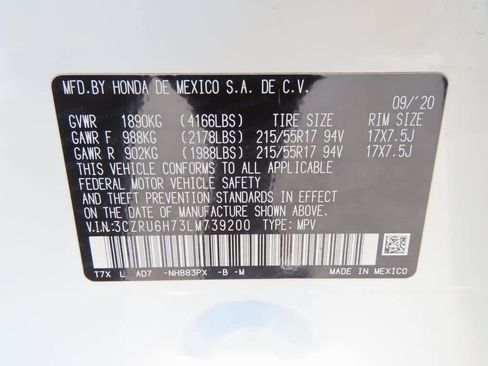 Certified 2020 Honda HR-V EX-L image 26