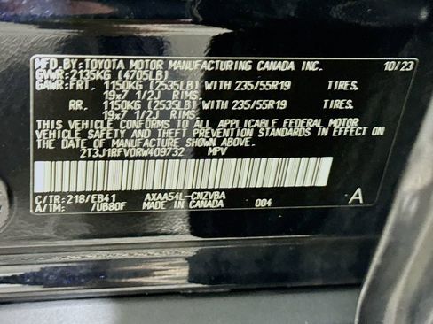 Certified 2024 Toyota RAV4 Adventure w/ Convenience Package AWD/4WD image 37