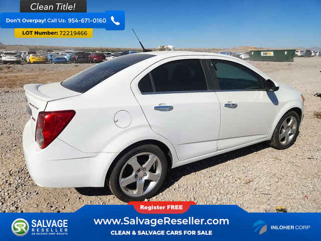 Used 2014 Chevrolet Sonic LTZ FWD image 4