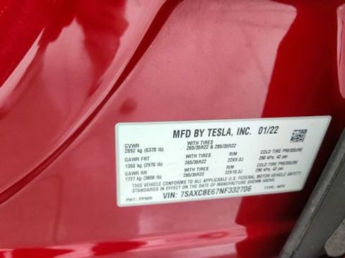 Used 2022 Tesla Model X Plaid image 67