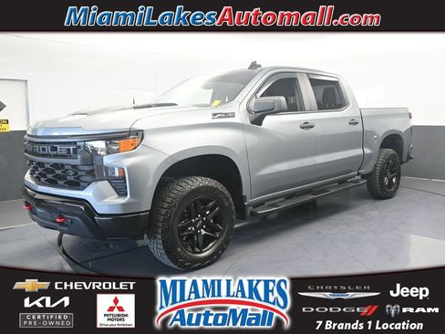 Used 2024 Chevrolet Silverado 1500 Custom Trail Boss w/ LPO, Dark Essentials Package image 1