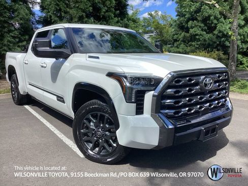Certified 2025 Toyota Tundra Platinum AWD/4WD image 1