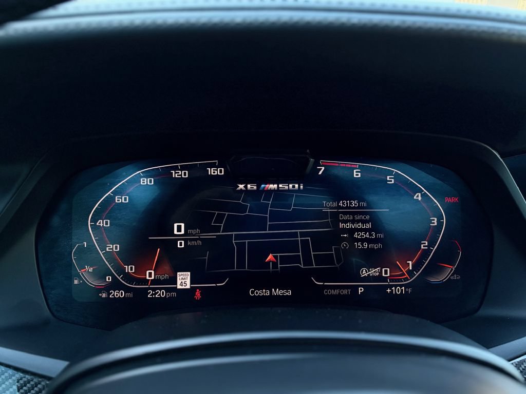 Used 2021 BMW X6 M50i w/ Executive Package AWD/4WD image 24