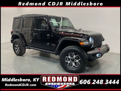 Used 2022 Jeep Wrangler Unlimited Rubicon w/ LED Lighting Group AWD/4WD image 1