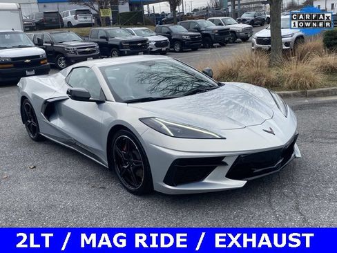 Used 2021 Chevrolet Corvette Stingray Preferred Conv w/ 2LT image 2