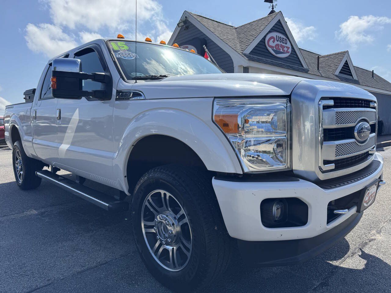 Used 2015 Ford F250 Platinum w/ FX4 Off-Road Package AWD/4WD image 1