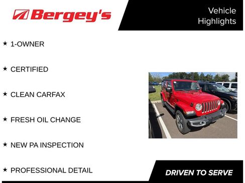 Certified 2022 Jeep Wrangler Unlimited Sahara w/ Cold Weather Group AWD/4WD image 5