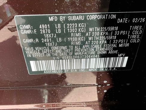 New 2026 Subaru Forester Limited image 20