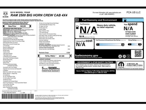 Used 2019 RAM 2500 Big Horn image 9