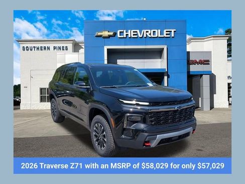 New 2026 Chevrolet Traverse Z71 AWD/4WD image 1