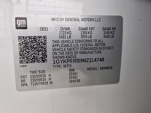 Used 2022 Cadillac XT6 Premium Luxury w/ Platinum Package image 12