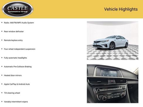 Used 2020 Kia Optima LX image 4