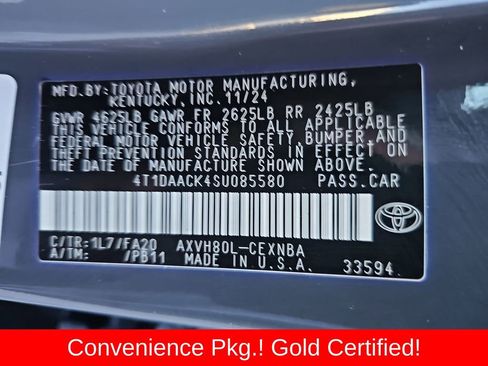 Certified 2025 Toyota Camry LE image 23