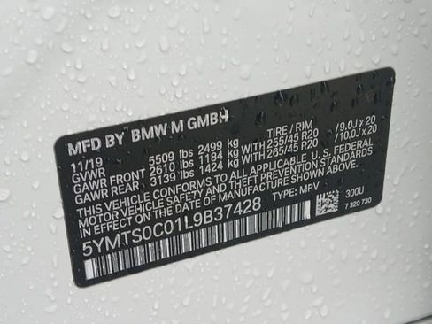 Used 2020 BMW X3 M w/ Executive Package image 20