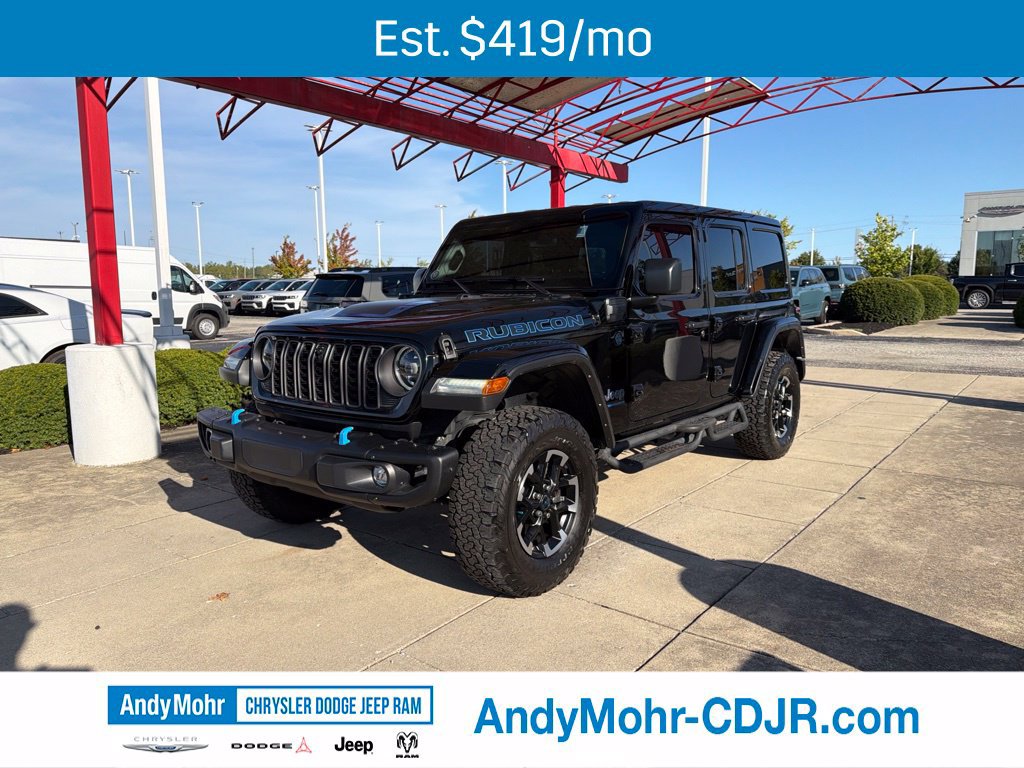 Used 2024 Jeep Wrangler Unlimited Rubicon 4xe AWD/4WD image 3