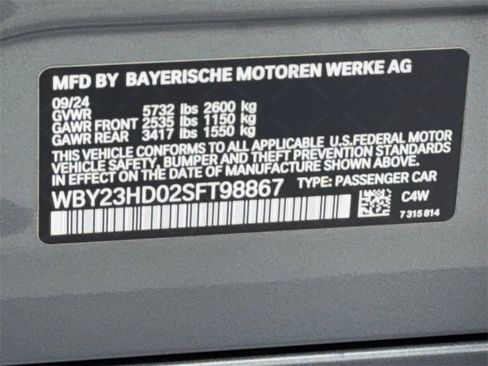 Used 2025 BMW i4 eDrive40 w/ Premium Package image 62