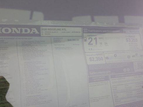 New 2026 Honda Ridgeline RTL image 28