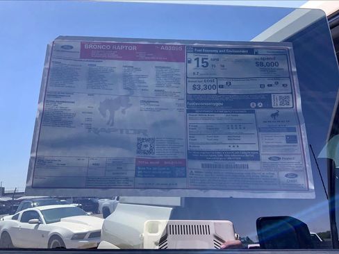 New 2026 Ford Bronco Raptor w/ Interior Carbon Fiber Pack AWD/4WD image 22