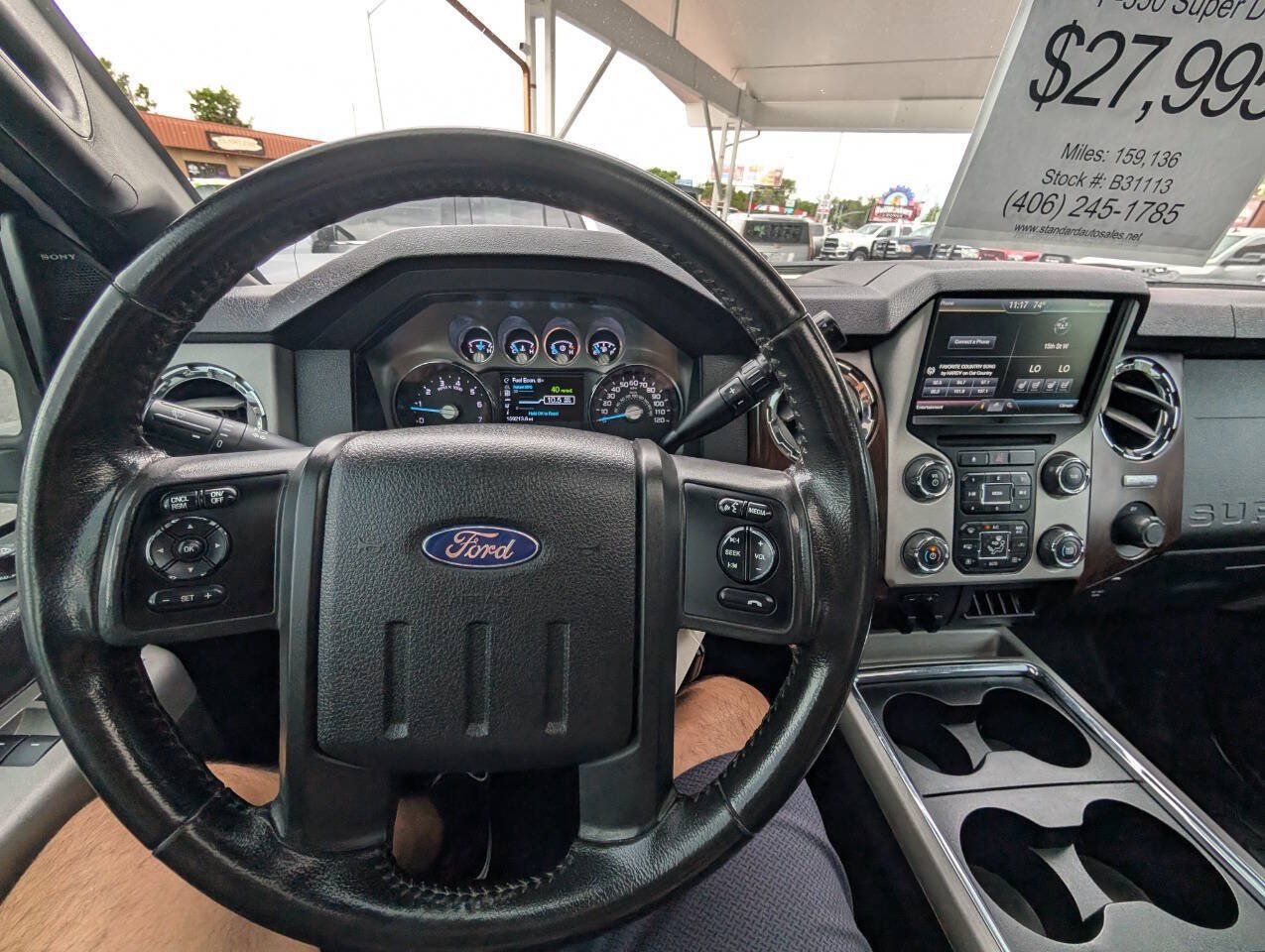 Used 2014 Ford F350 Lariat w/ Lariat Ultimate Package AWD/4WD image 10