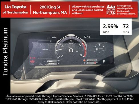 New 2026 Toyota Tundra Platinum AWD/4WD image 22