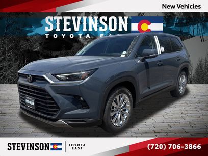 New 2026 Toyota Grand Highlander Platinum