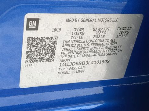 Used 2020 Chevrolet Sonic LT image 41