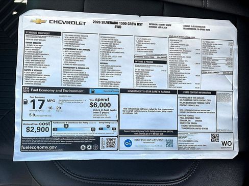 New 2026 Chevrolet Silverado 1500 RST image 16