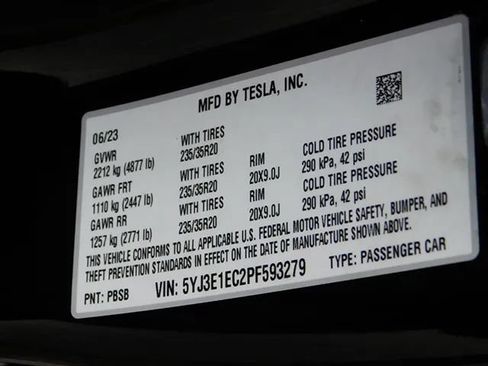 Used 2023 Tesla Model 3 Performance AWD/4WD image 22