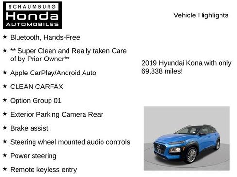 Used 2019 Hyundai Kona SEL AWD/4WD image 7