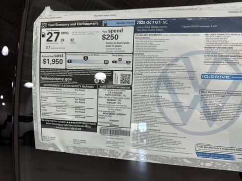 New 2025 Volkswagen GTI SE image 39