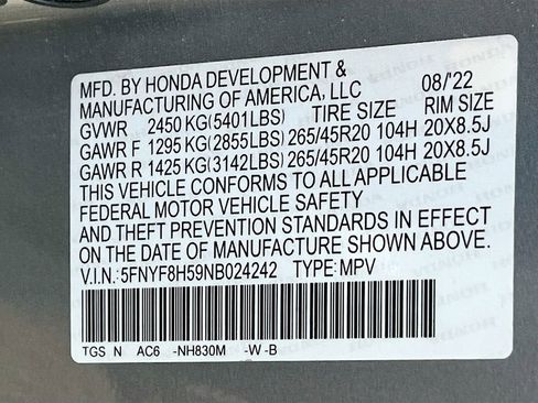 Used 2022 Honda Passport EX-L image 32