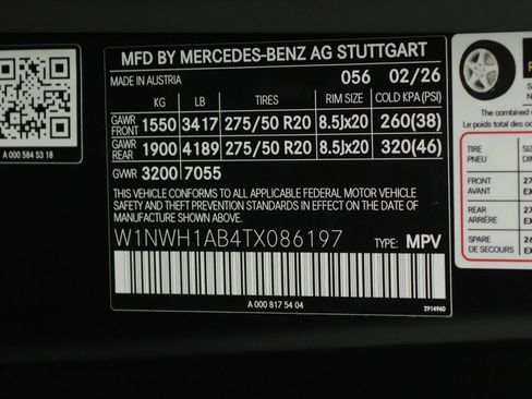New 2026 Mercedes-Benz G 550 image 12