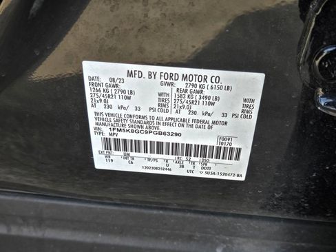 Used 2023 Ford Explorer ST w/ Equipment Group 401A image 17