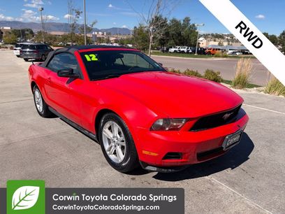 Used 2012 Ford Mustang Convertible