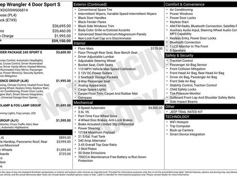 New 2025 Jeep Wrangler Sport S image 6